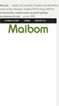 Mobile Screenshot of maibom-antik-og-genbrug.dk