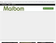 Tablet Screenshot of maibom-antik-og-genbrug.dk